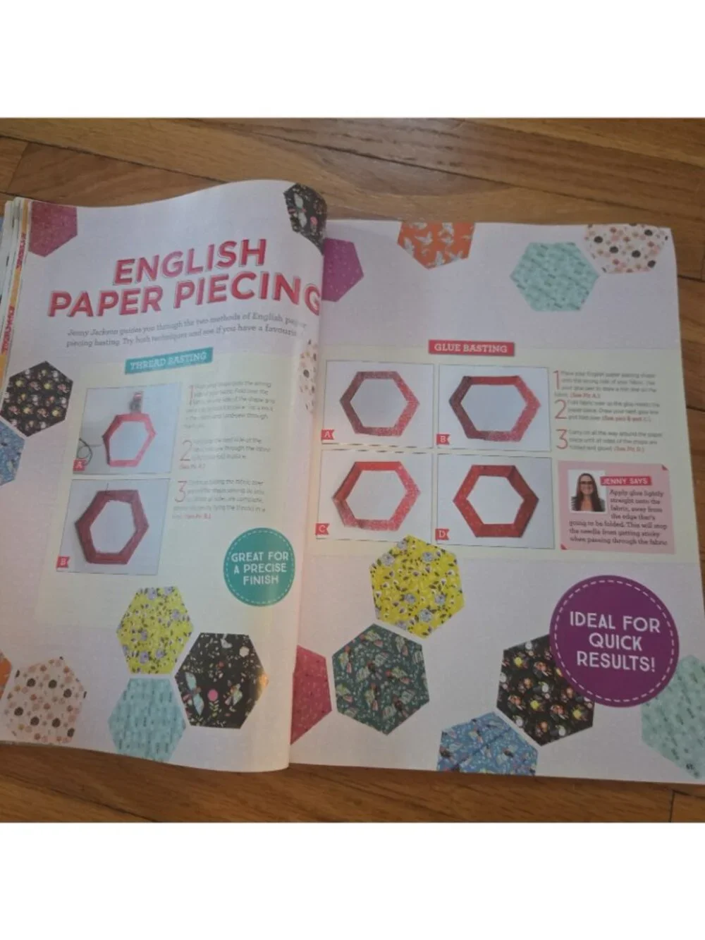 Quilting Patchwork Encyclopedia Magazine Volume 1 - 52 projects